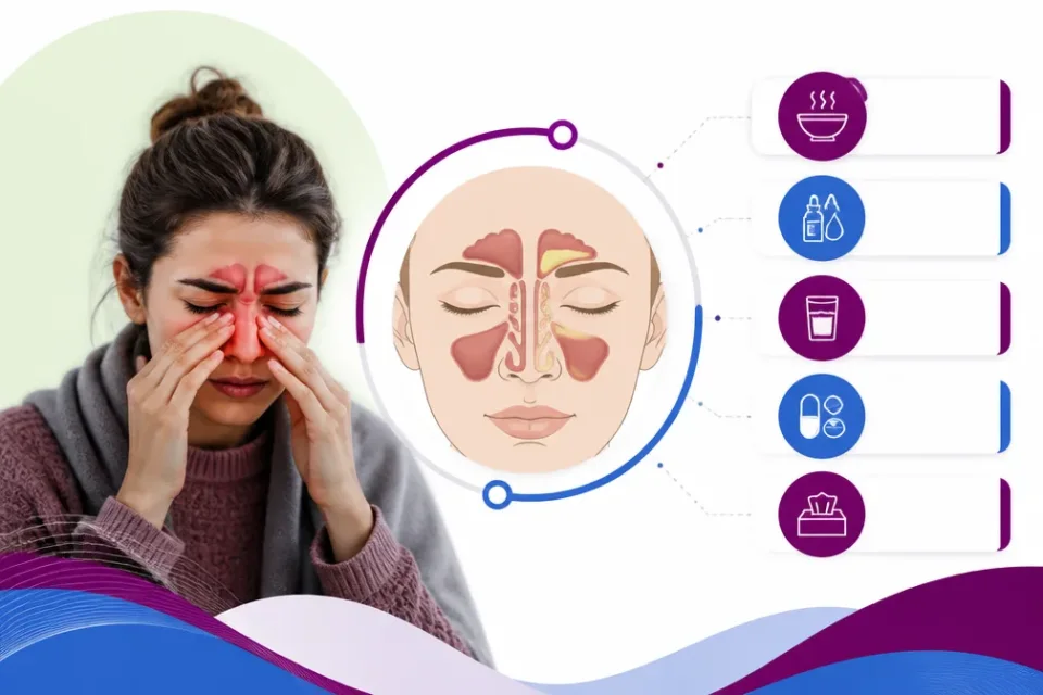 نمای توضیحی درباره آیا سینوزیت حاد خودبهخود خوب میشود